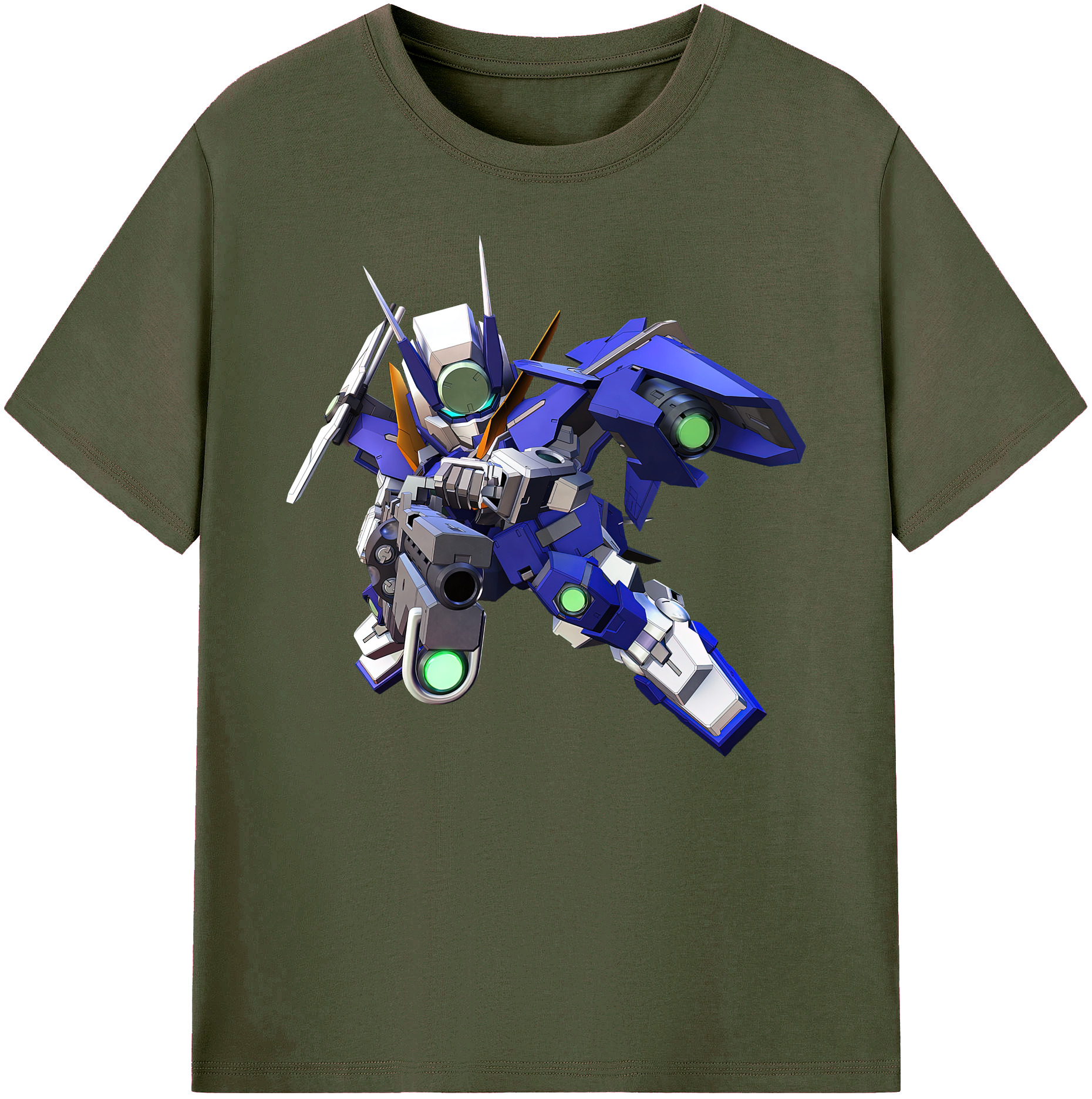 （画像用） 機動戦士ガンダム Mobile Suit Gundam 綿100％ メンズ半袖Tシャツ｜肌触りやわらか＆通気性